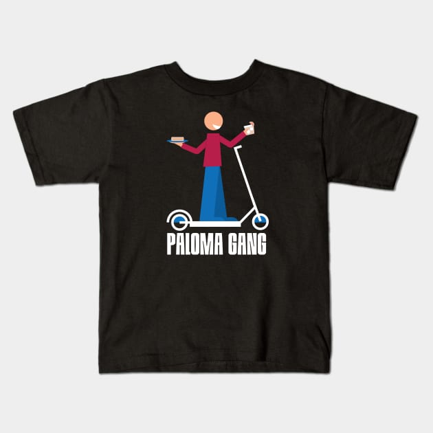 Paloma Gang (Dark) Kids T-Shirt by stuffsarahmakes